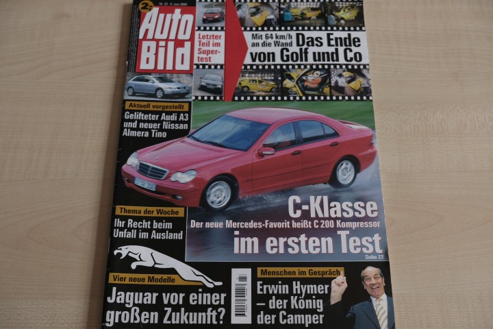 Deckblatt Auto Bild (23/2000)